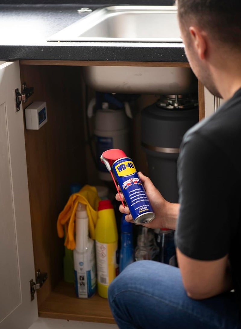 WD40 Wd-40 Sprays 2 Ways Multi Use 250Ml - Image 3