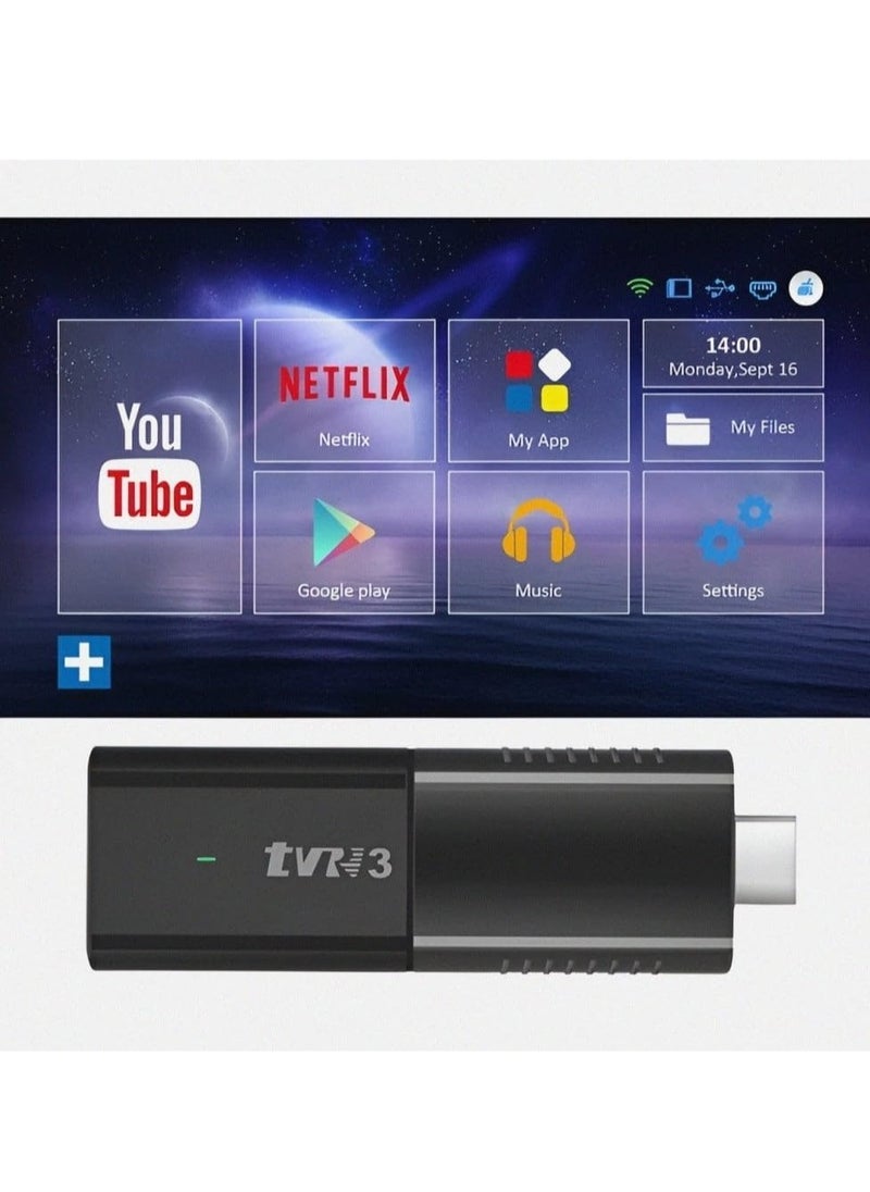 Generic - New TV Stick TVR3 Remote Control TV Stick, 2GB RAM + 16GB ROM 1080P HDR, Quad Core 64 Bit 1 WIFI 4G/5G | 4K Portable Streaming Media Player Powered by Android 12.1 TV Google Assistant - Image 1