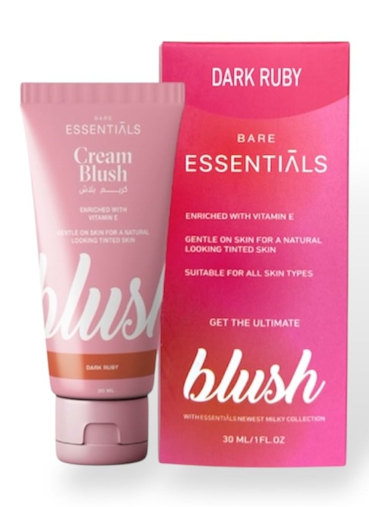ESSENTIALS Milky Cream Blush Enriched With Vitamin E Shade 5  - Image 1