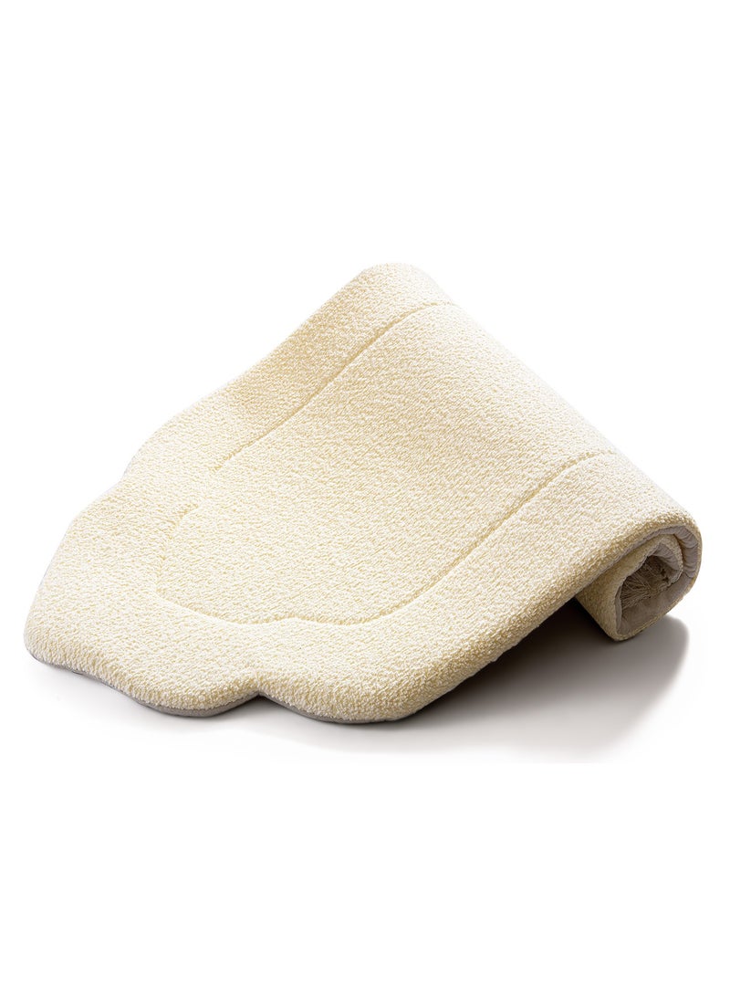 اربن رجز Daisy White Arched Plain Prayer Mat - Image 3