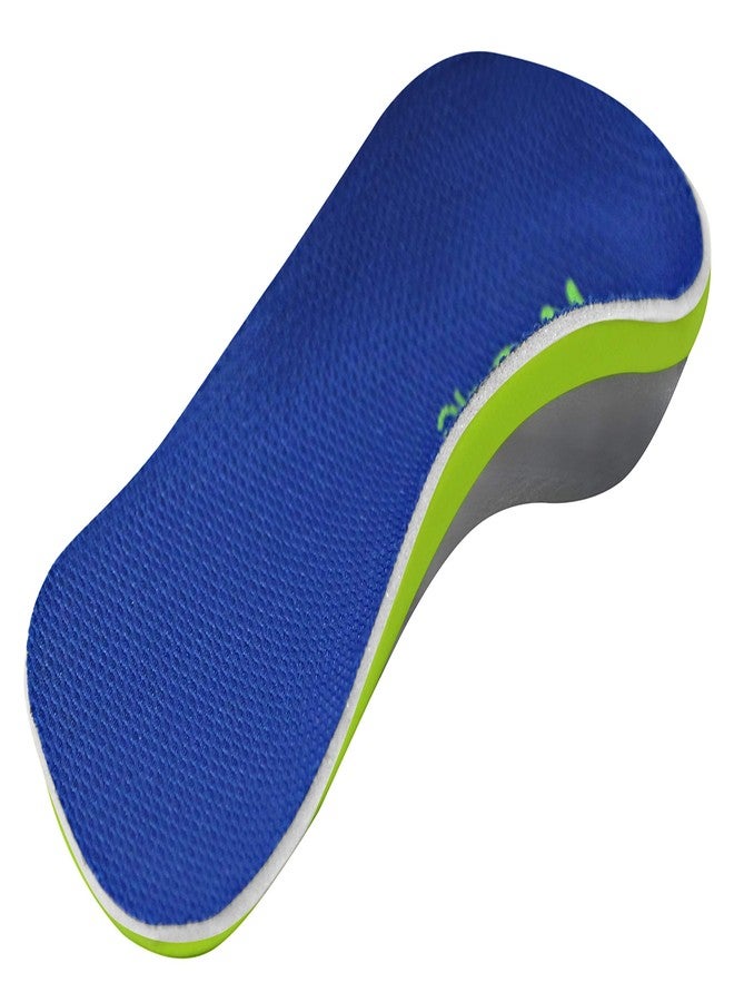 KidSole 3/4 Reinforced High Arch Support Children's Orthotic Insole. Slim Profile & Strong Support with Memory Foam Soft Top. KidSole Arch Alien (US Kids Size 4-7.5) - Image 5