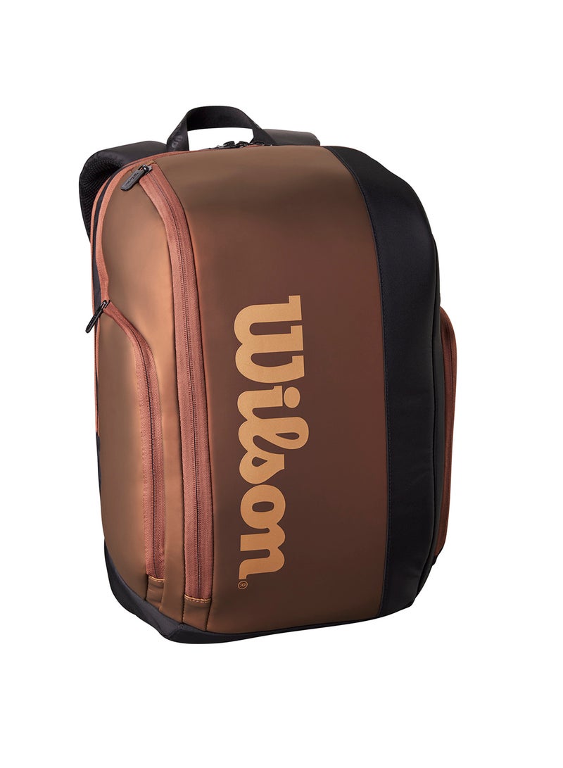 ويلسون حقيبة ظهر للتنس سوبر تور برو - برونزي - Image 1