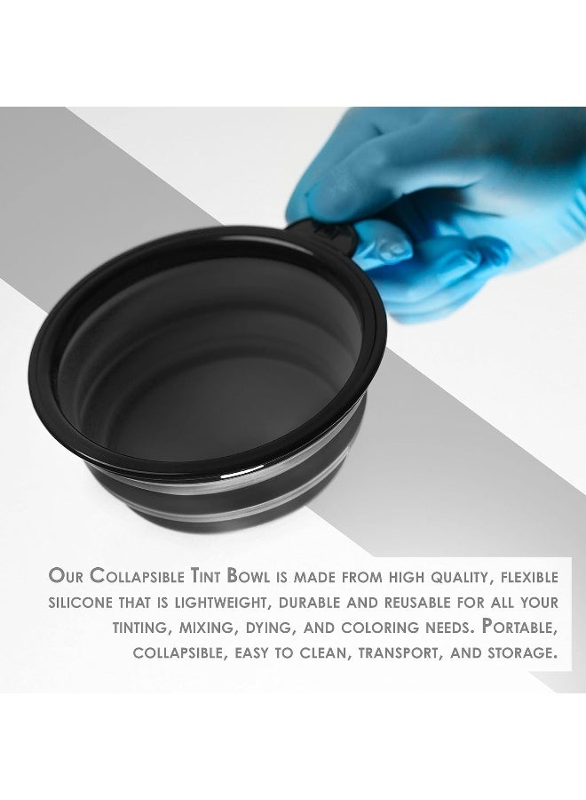 L3 Level 3 Collapsible Tint Bowl - Use for Mixing, Dying, and All Coloring Needs - Resistant to Bleach and Chemicals - Compact Size for Easy Use (Pink) - Image 3