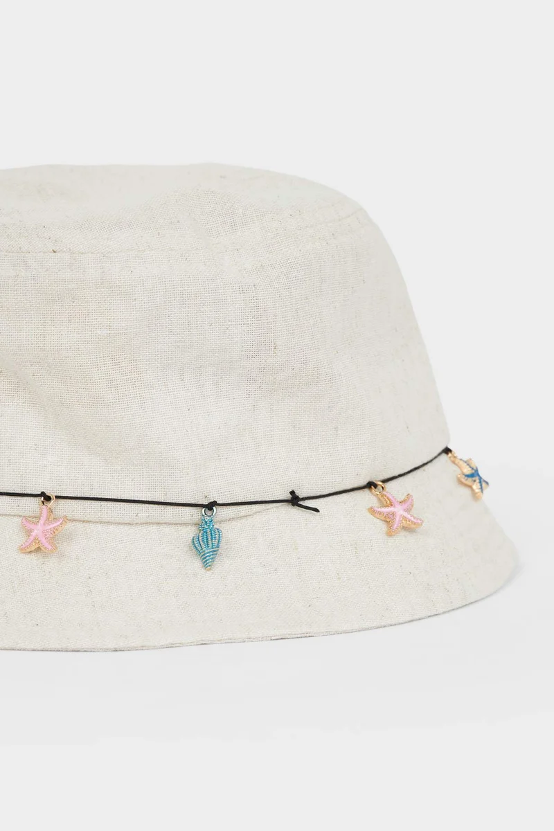 ديفاكتو Girl Cotton Bucket Hat