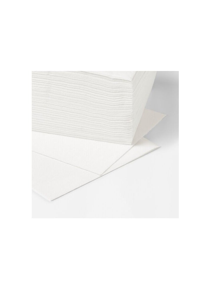 Paper napkin white 150 pack