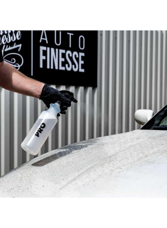أوتو فينيس زجاجة خلط Auto Finesse Pro - زجاجة تخفيف وقياس سعة لتر واحد لمنتجات العناية بالسيارات | زجاجة بخاخ مقاومة للمواد الكيميائية للشامبو والمنظفات والضمادات ومحاليل العناية بالسيارات - Image 5