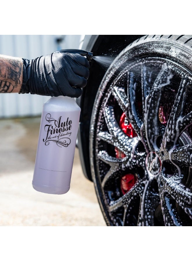 أوتو فينيس زجاجة خلط Auto Finesse Pro - زجاجة تخفيف وقياس سعة لتر واحد لمنتجات العناية بالسيارات | زجاجة بخاخ مقاومة للمواد الكيميائية للشامبو والمنظفات والضمادات ومحاليل العناية بالسيارات - Image 3