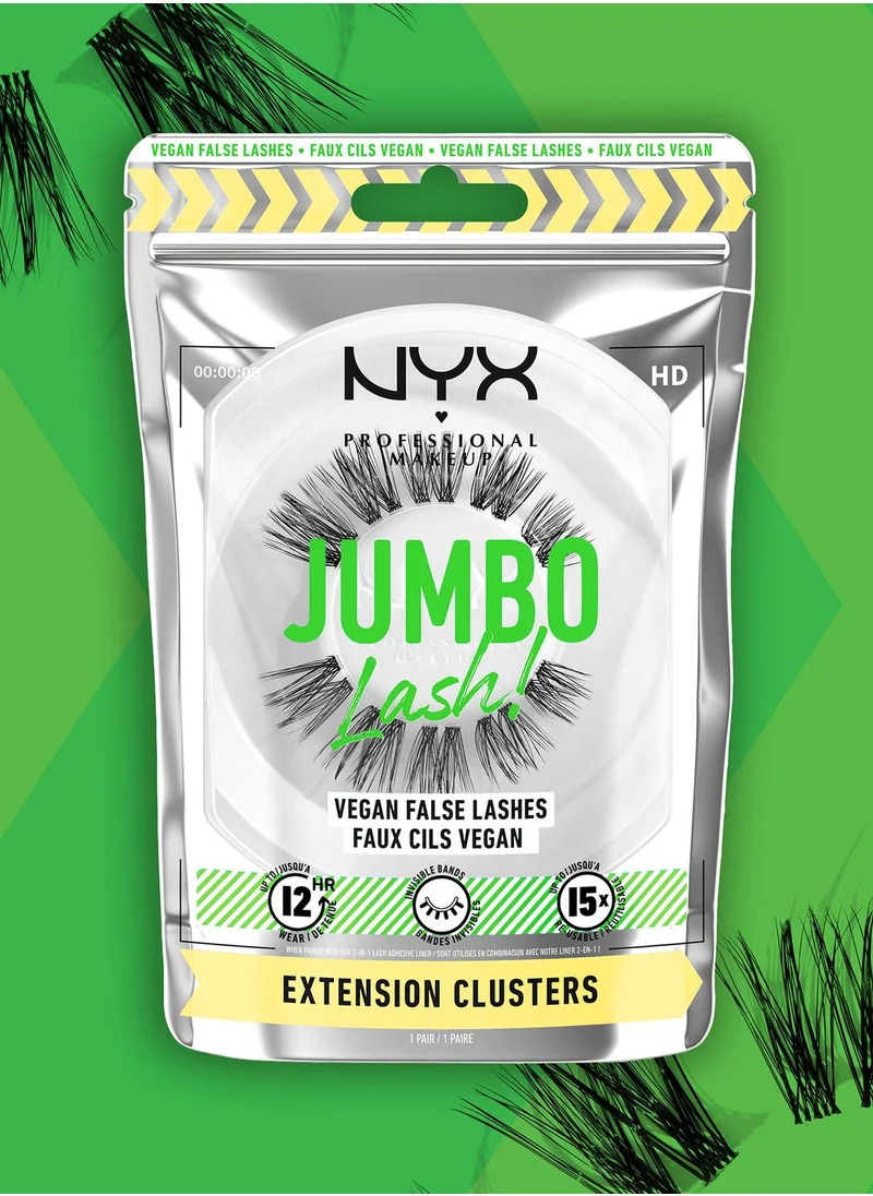 NYX PROFESSIONAL MAKEUP Jumbo Lash! Vegan False Lashes - Extension Clusters