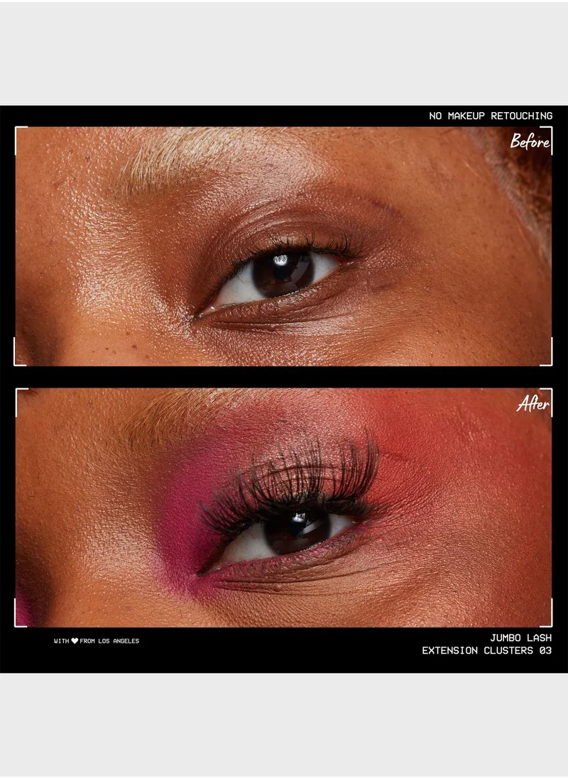 NYX PROFESSIONAL MAKEUP Jumbo Lash! Vegan False Lashes - Extension Clusters