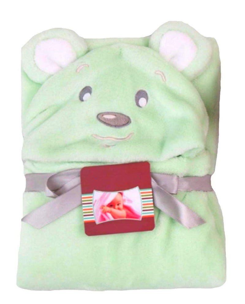 BRANDONN All in 1 Ultrasoft Luxury Hooded Funny Caps Wrapper/Baby Bath Towel/Baby Blanket - Image 5