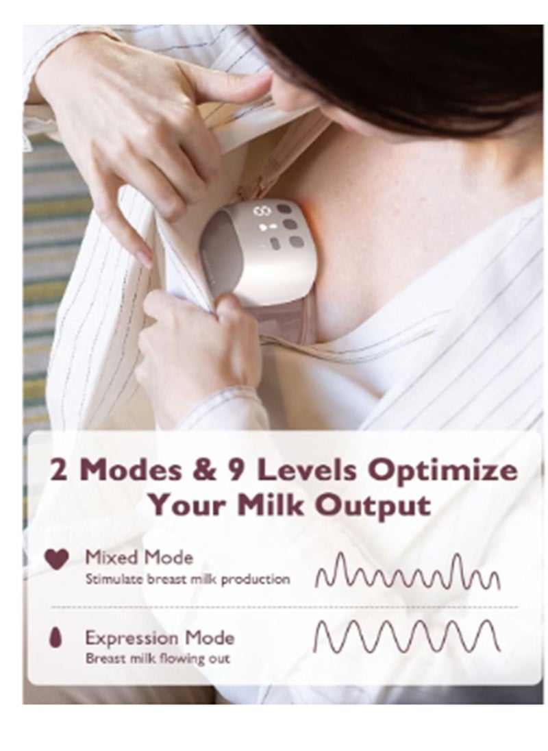 S9 Pro Single Electric Breast Pump, Wearable Breast Pump, LED Display, 2 Modes and 9 Levels - pzsku/ZDD73D543AF674DAE40C9Z/45/_/1713706833/1a7aa30c-df67-4212-97e7-3d81eca140c3