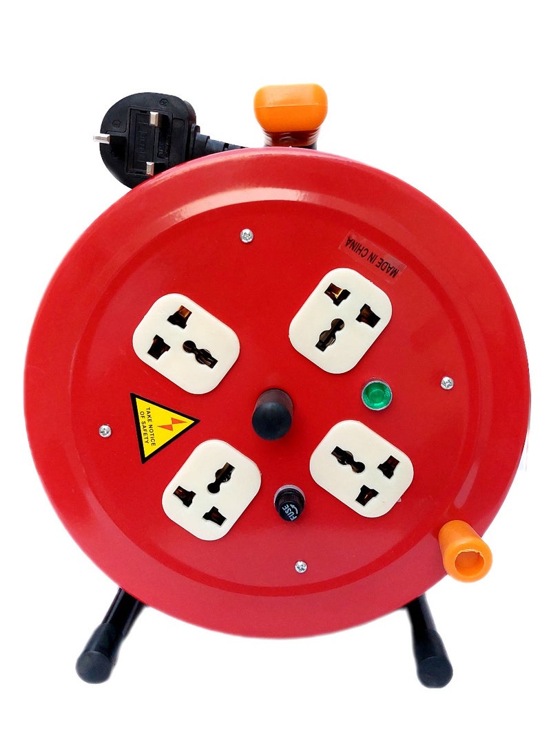 lucus 25m extension wire with 4 socket - Image 2