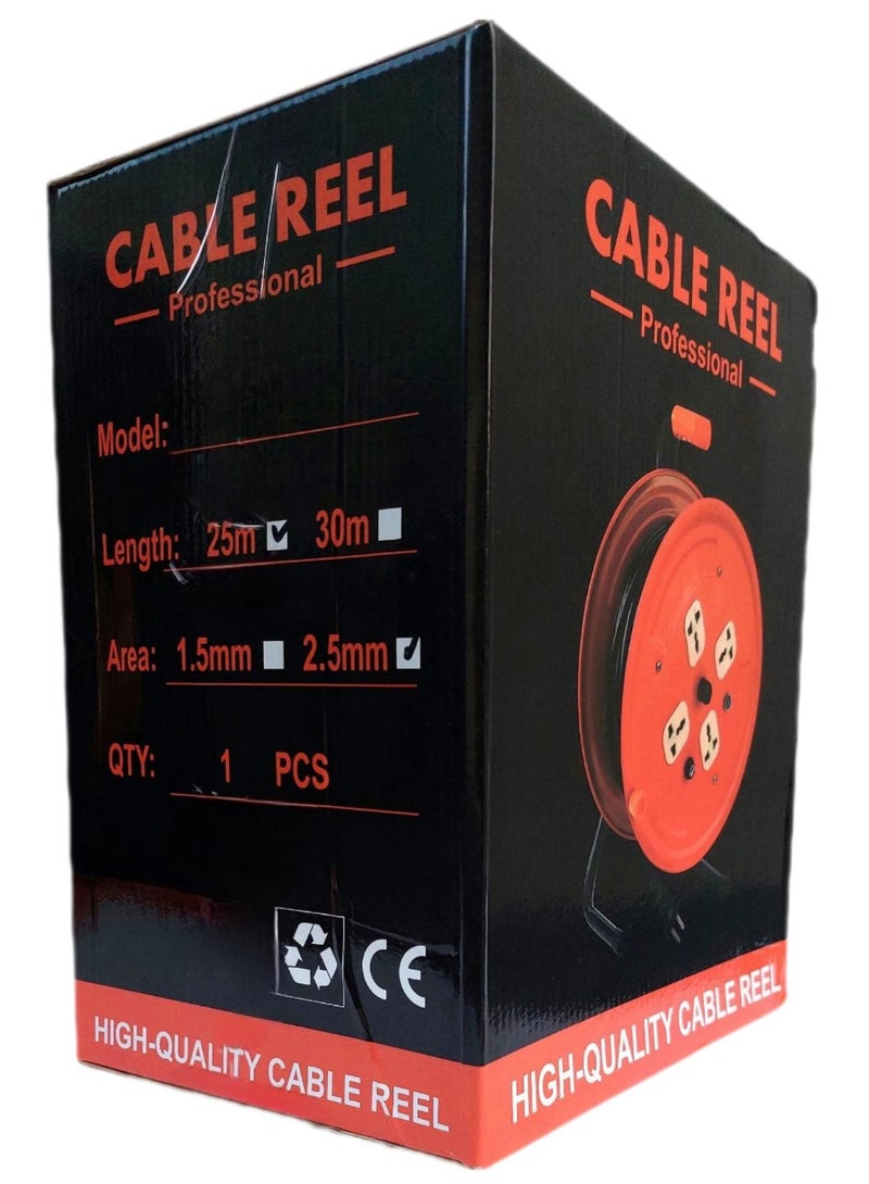 lucus 25m extension wire with 4 socket - Image 4