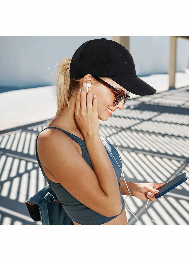 Quick Dry Sports Baseball Cap for Mountaineering, Fishing, Golf - Breathable Hat for Hiking, Cycling, Running - Sunshade Hat for Men and Women - Image 2