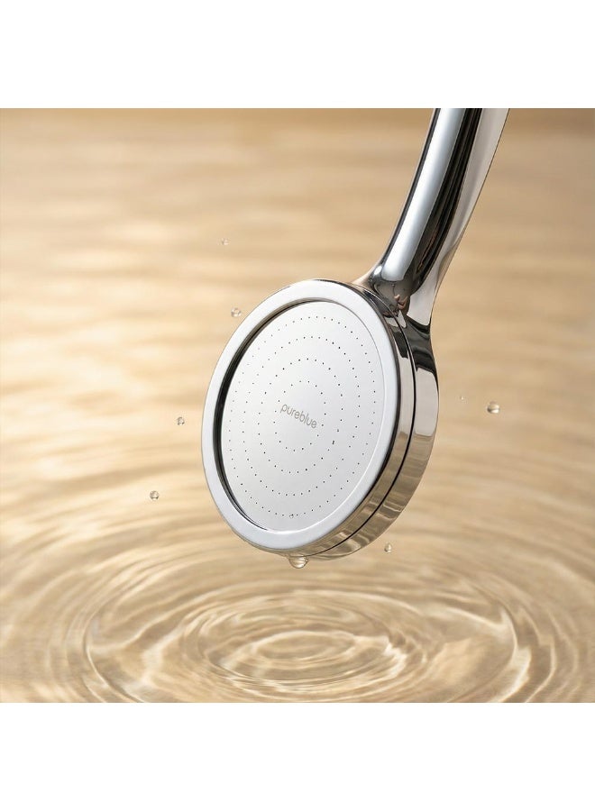 PURE BLUE Handheld Power Shower | Ionic and High Pressure | Water-Saving Patented Technology - Image 5