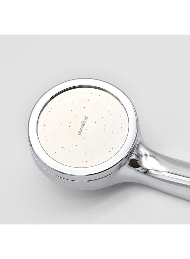 PURE BLUE Handheld Power Shower | Ionic and High Pressure | Water-Saving Patented Technology - Image 2