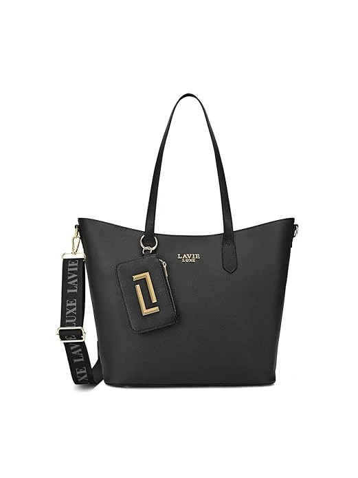 Lavie Luxe Women's Duo Hailon Tote bag (Black)