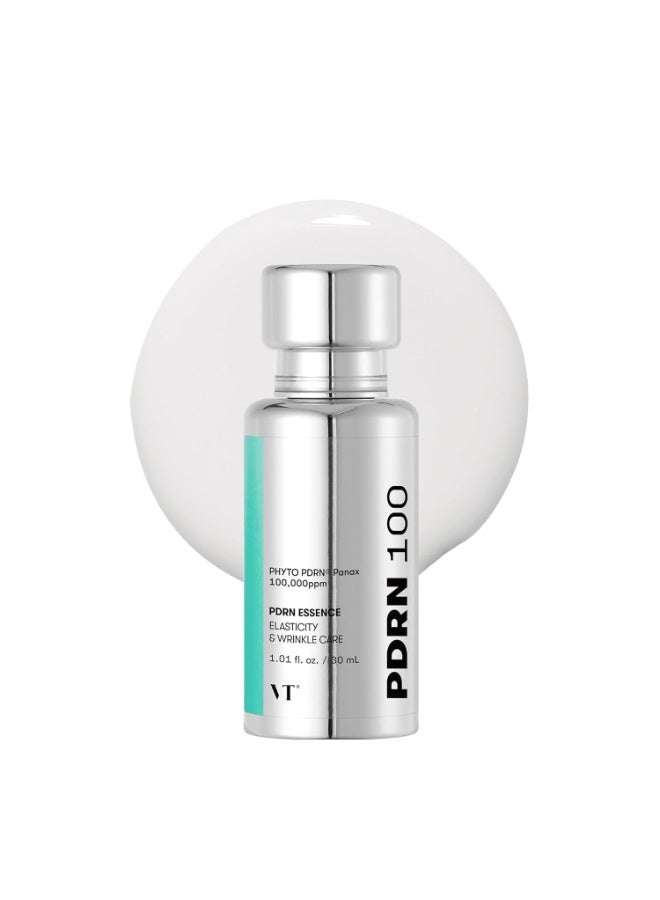 VT COSMETICS PDRN 100 Essence, Intensive Glow Serum, 100,000ppm Vegan PDRN, Skin Restoration & Plumping, Hydrating & Moisturizing, Firming, Fine Lines |30ml - Image 1