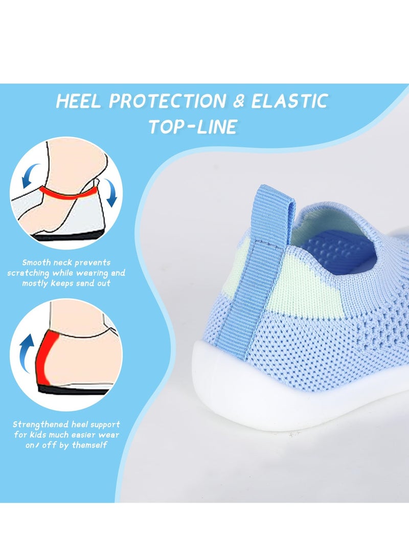 Barakah Toddler Water Shoes, Swimming Shoes for Kids, Lightweight, Quick Dry Beach Summer Shoes, Baby Non Slip House Slippers, Barefoot Comfort - Image 5