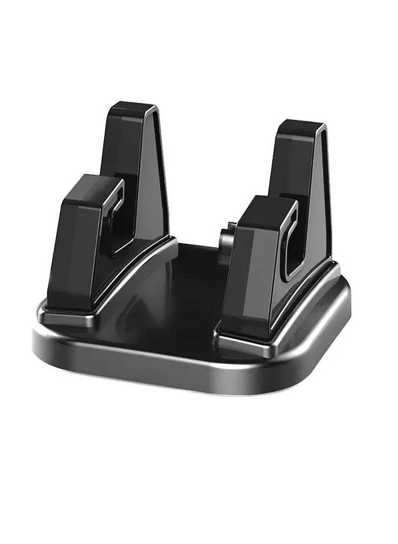 AROAQ Car Phone Holder, 360 Degree Soft Silicone Anti Slip Mobile Phone Mount, Compact Portable Stick To Dashboard Silicone Bracket Phone Stand, Stable Car Phone Mount For Cell Phone - Image 1