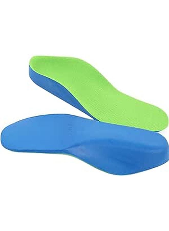 Orthotic Arch Support Insoles For Flat Feet Anti Skid Breathable Cushions Heel Support Size 22 For Boys - Image 1