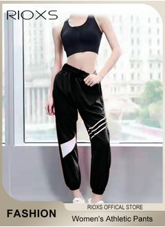 RIOXS Women's Athletic Workout Yoga Leggings High Waisted Gym Seamless Sportswear Pants Slim Fit Bodybuilding Pants  - Image 3