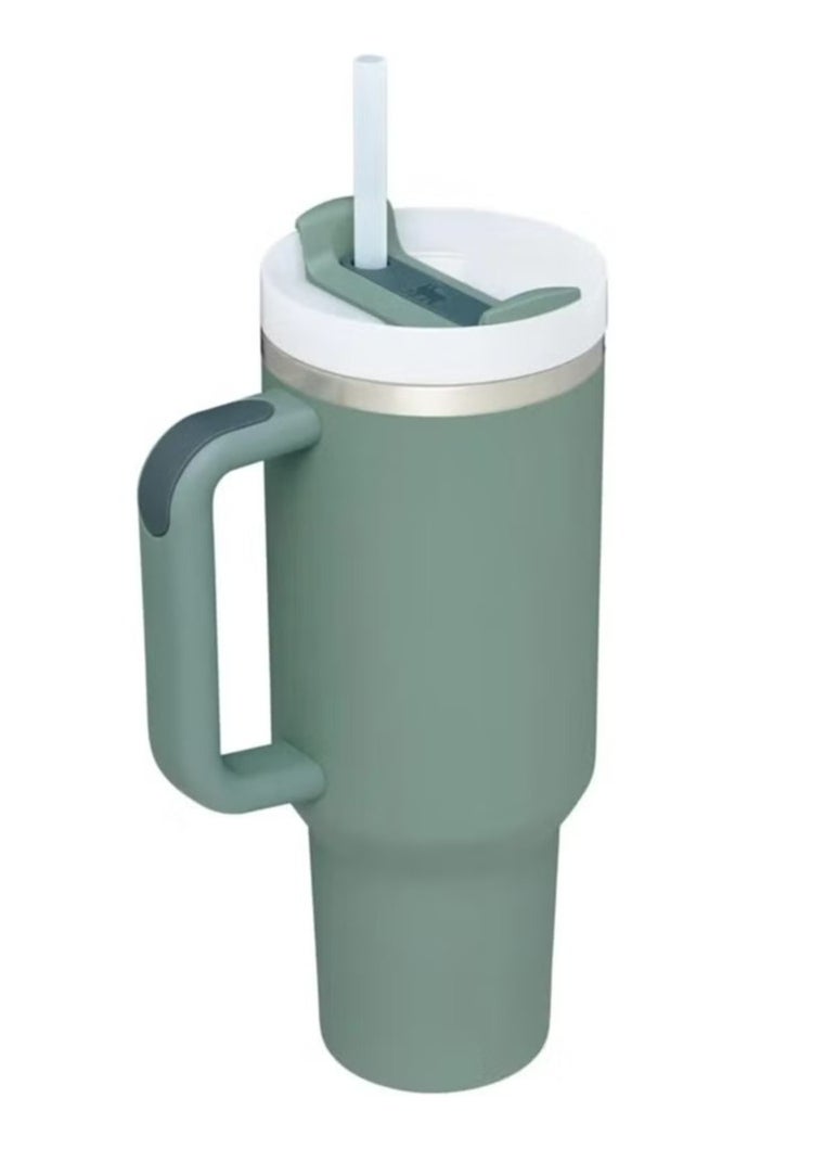 Stanley - Stanley Quencher 2.0  Stainless Steel Vacuum Insulated Tumbler with Lid and Straw for Water, Iced Tea or Coffee, Rose Quartz,40oz/1180ml - Image 1