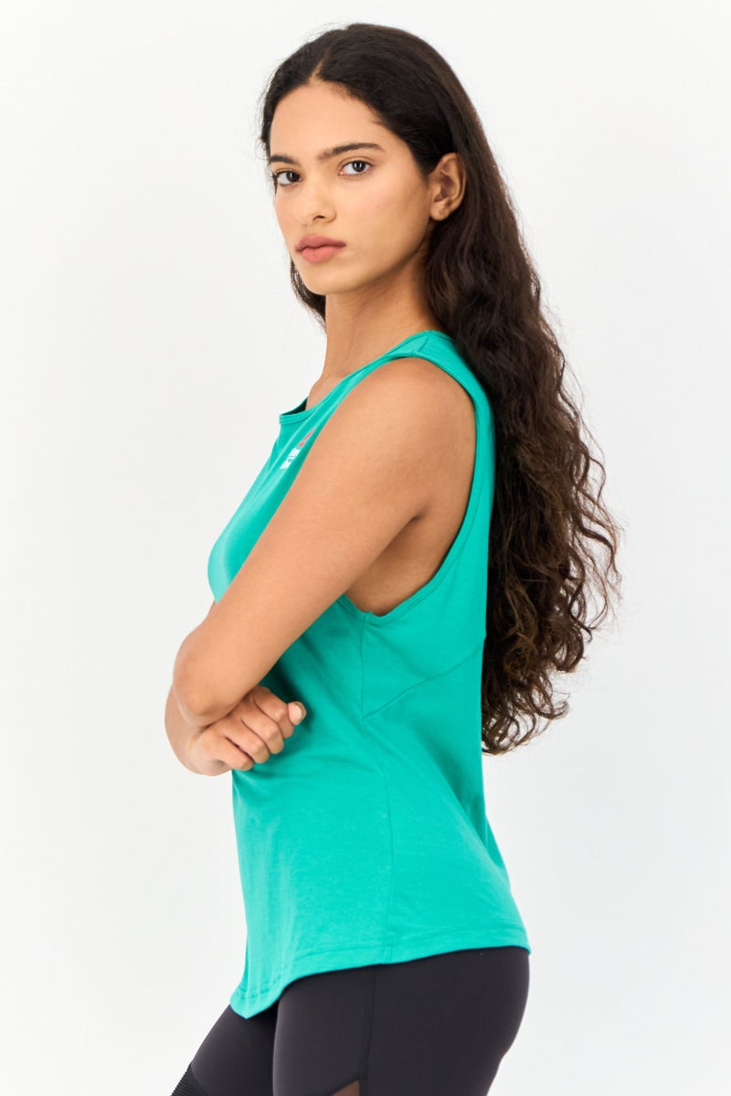 Reebok Women Sportswear Fit Sleeveless Outdoor Tank Top, Multicolor - Image 4