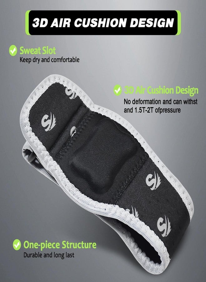 Seektop Tennis Elbow Brace for Tendonitis and Tennis Elbow for Women Men, 3D Air Cushion Paded for Golfers Elbow Relief, Adjustable Elbow Support Strap for Work Sport Injuries Recovery - Image 2