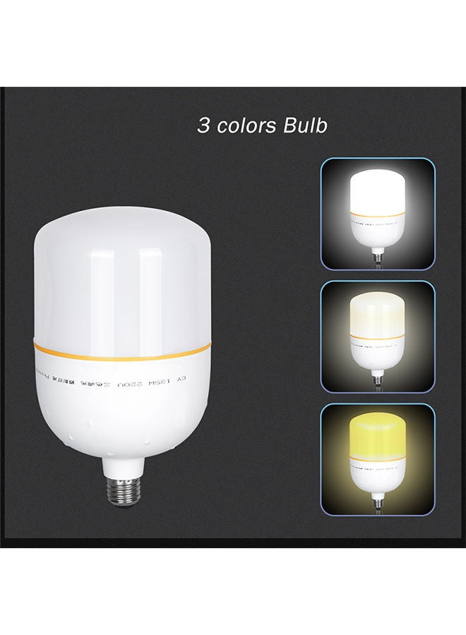 Glanfen Photography Softbox Lighting Kit with 200W LED 3-Color Bulb Umbrellas Softbox and Carry Bag  - Image 2