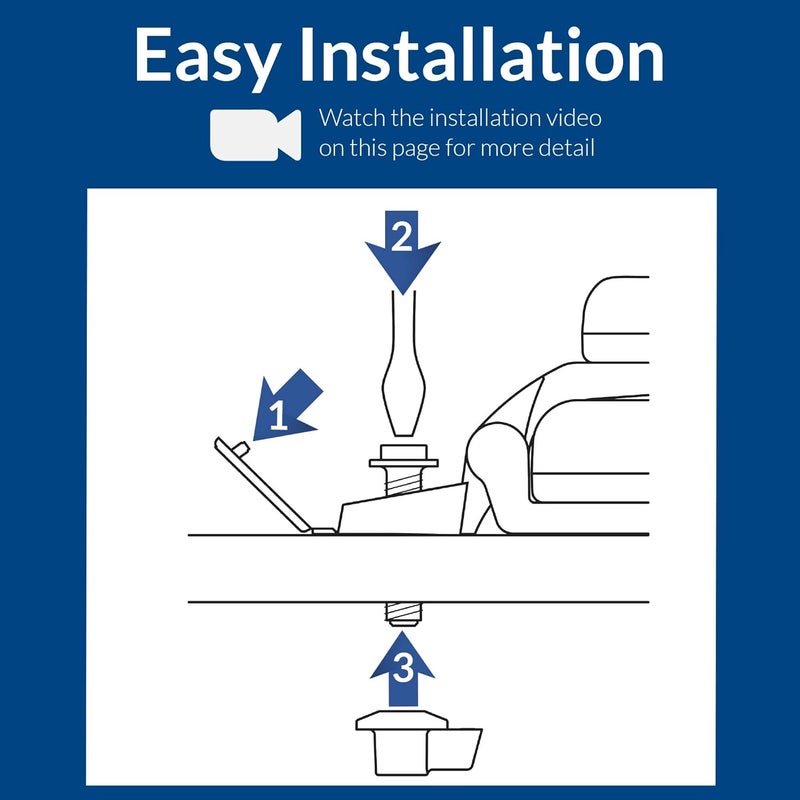 Bemis 400TTA Economy Durable Wood Toilet Seat, Made in USA, Round, White - Image 5