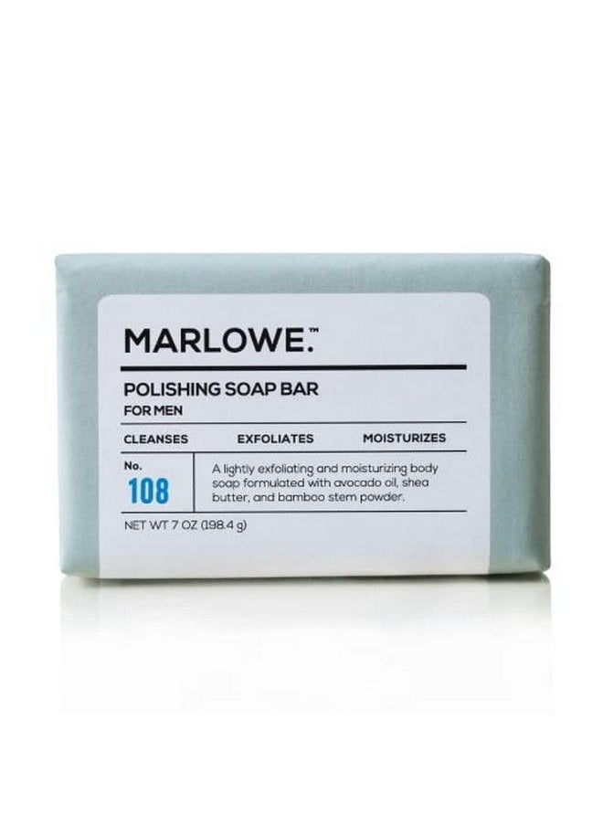 MARLOWE. M BLEND Marlowe. No. 108 Polishing Soap Bar | Best Cleansing & Moisturizing Bar For Men  - Image 1