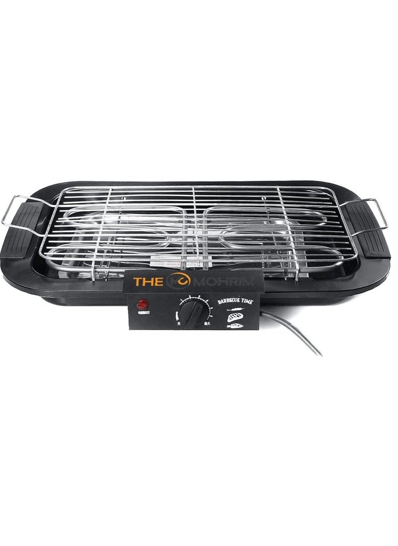 Generic Smokeless Indoor/Outdoor Electric Grill Portable Tabletop Grill Kitchen BBQ Grills Adjustable  - Image 1