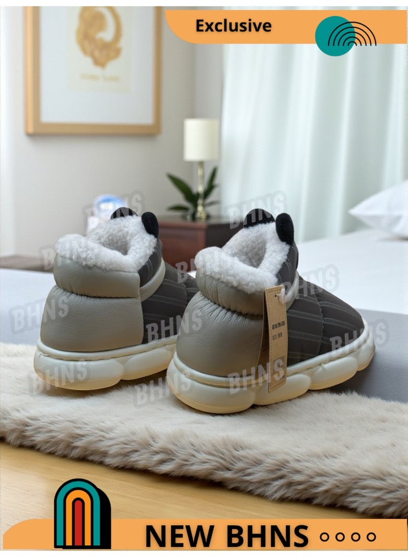 بوت شتوي للأطفال – جزمة اطفال شتوية دافئة | خفيفة ومريحة للمشي - شوز اطفال - جزم اطفال فصل الشتاء - بوت اطفال - حذاء شتوي للمدرسه - مناسب للبنات - للاولاد - بناتي - ولادي - Image 2