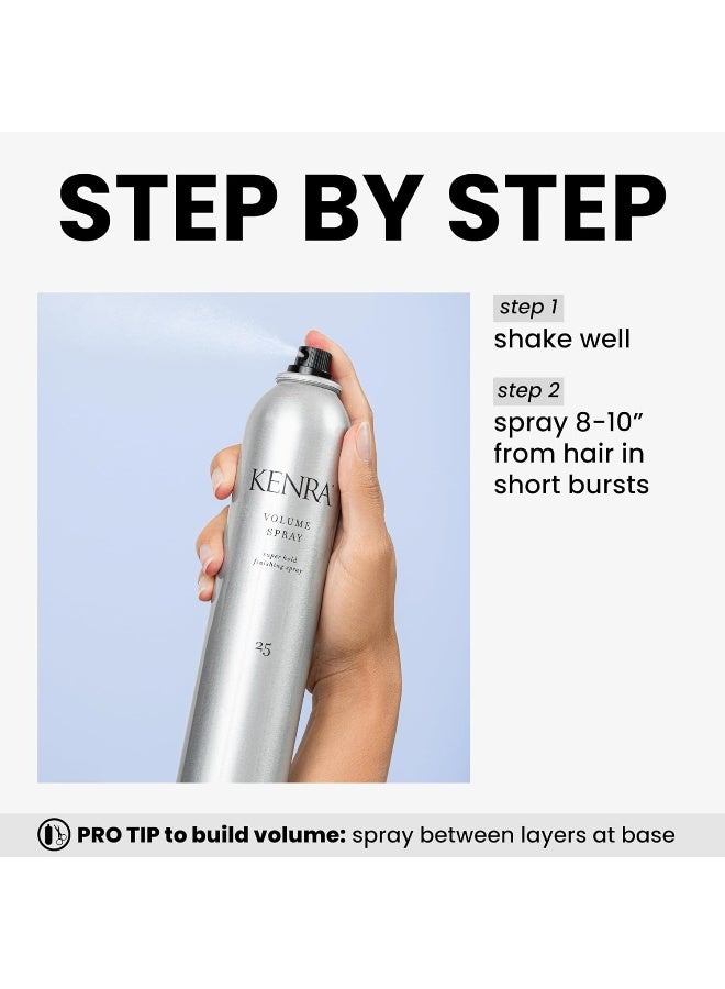 كينرا رذاذ حجم 25 رذاذ تثبيت فائق للتشطيب والتصفيف، 10 أونصة - Image 4
