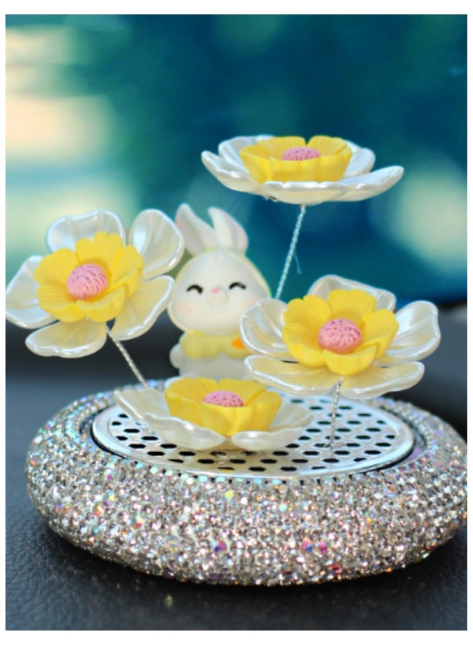 EBMINI Car Aromatherapy Diamond Inlaid Car Decoration 