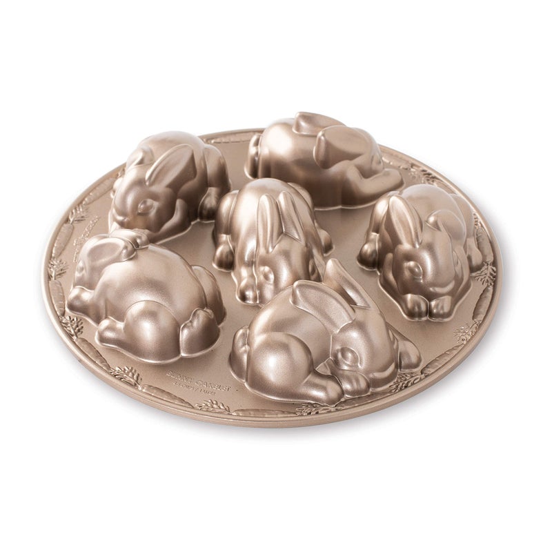 Nordic Ware Baby Bunny Cakelet 45 Cup Capacity Toffee
