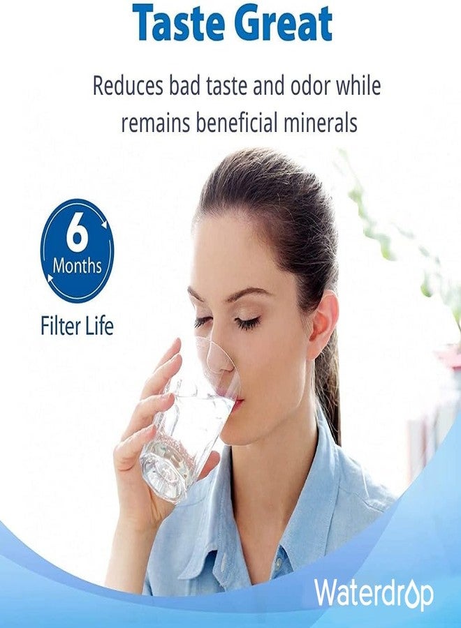ووتر دروب فلتر مياه Waterdrop للطاولة، بديل لفلتر Aquasana® البديل، AQ-4035®، AQ 4025، مناسب لأنظمة مياه الشرب AQ4000، AQ4050، AQ4500 - Image 4
