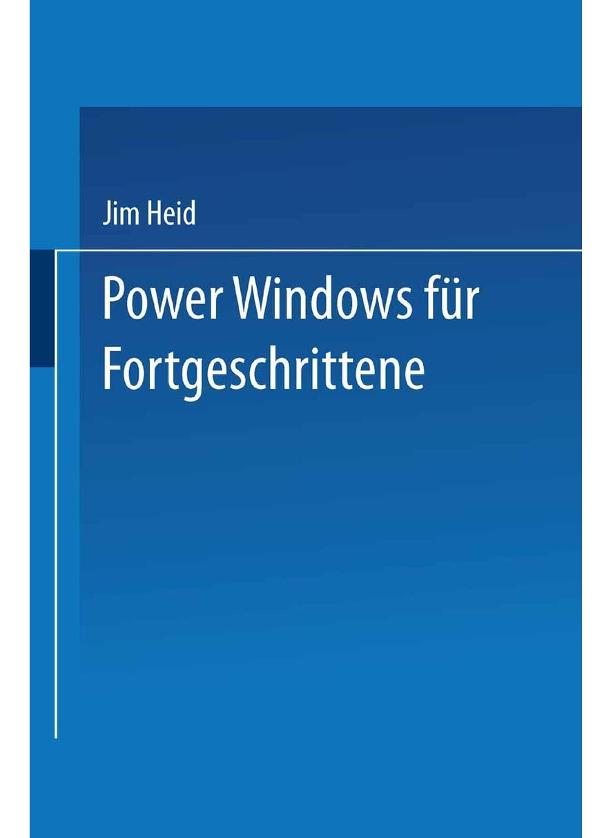 Power Windows für Fortgeschrittene: Optimierung von Geschwindigkeit und Leistungsvermögen bei Windows 2.0 und Windows/386 