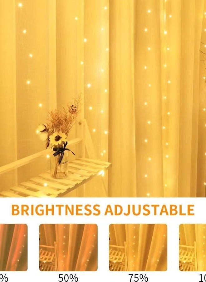 Cady One Decorative curtain string lights, 3m x 3m, 200 LED bulbs - Image 2