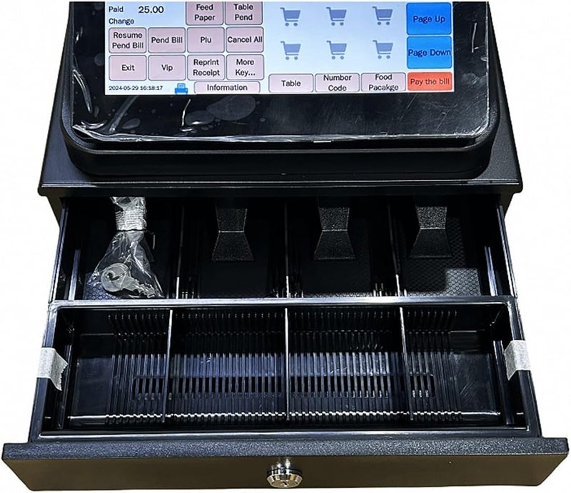 ROOUIO Cash Register, Multilingual Touch Screen Cash Register, Cash Register - Image 3