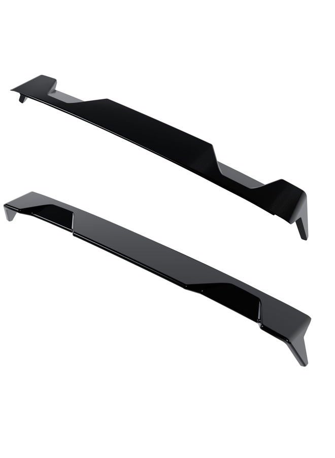 NARPES Rear Truck Cab Roof Top Spoiler Wing Pickup Compatible with for Honda Ridgeline 2017 2018 2019 2020 2021 2022 2023 2024 2025 2nd Gen All Trim All Models All cab All Bed Sizes Gloss Black Accessories - Image 4