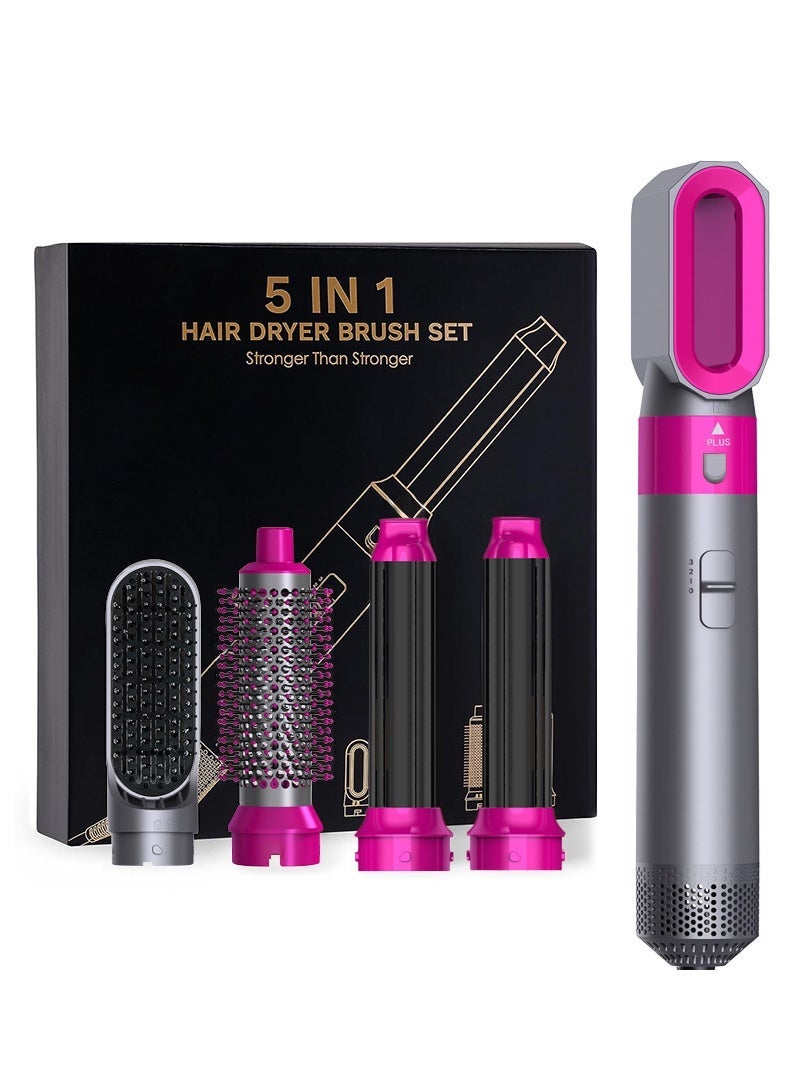 5 IN 1 Hair Dryer Brush & Styling Tool Set All-IN-One Salon Hot Air Styler for Drying Combing Curling Straightening  Auto Air Curler for Hair, Fast Styling - Image 3