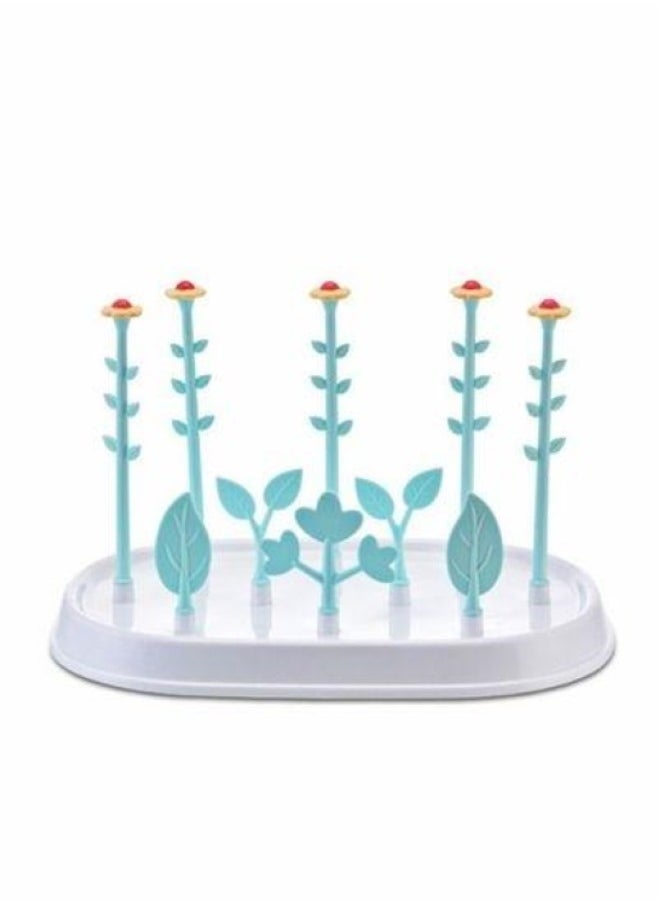 Generic - Baby Bottle Drying Rack, Easy to Disassemble Drying Rack, Lightweight and Large Capacity, for Bottles, Teats, Cups, Pump Parts and Accessories, Made of Safe and Eco-friendly Material, BPA Free - Image 1