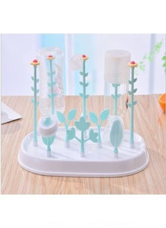 Baby Bottle Drying Rack, Easy to Disassemble Drying Rack, Lightweight and Large Capacity, for Bottles, Teats, Cups, Pump Parts and Accessories, Made of Safe and Eco-friendly Material, BPA Free