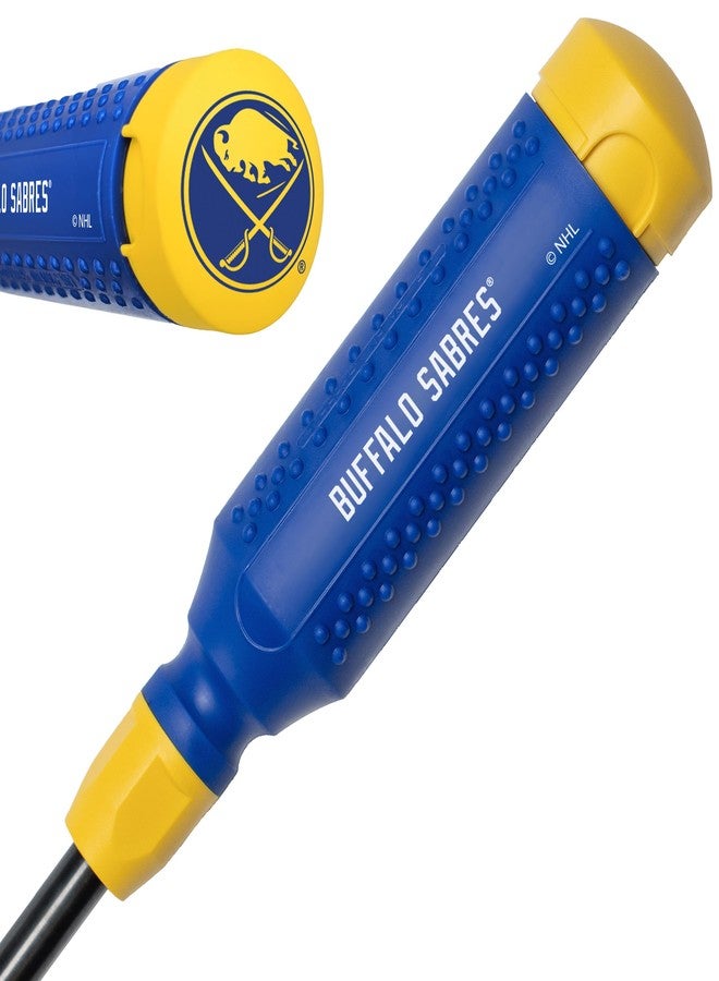 MEGAPRO® NHL® Team Edition Multi-bit Screwdriver | Officially Licensed NHL® Gear | Durable, Ergonomic, Pro-Grade Screwdriver (Buffalo Sabres®) - Image 1