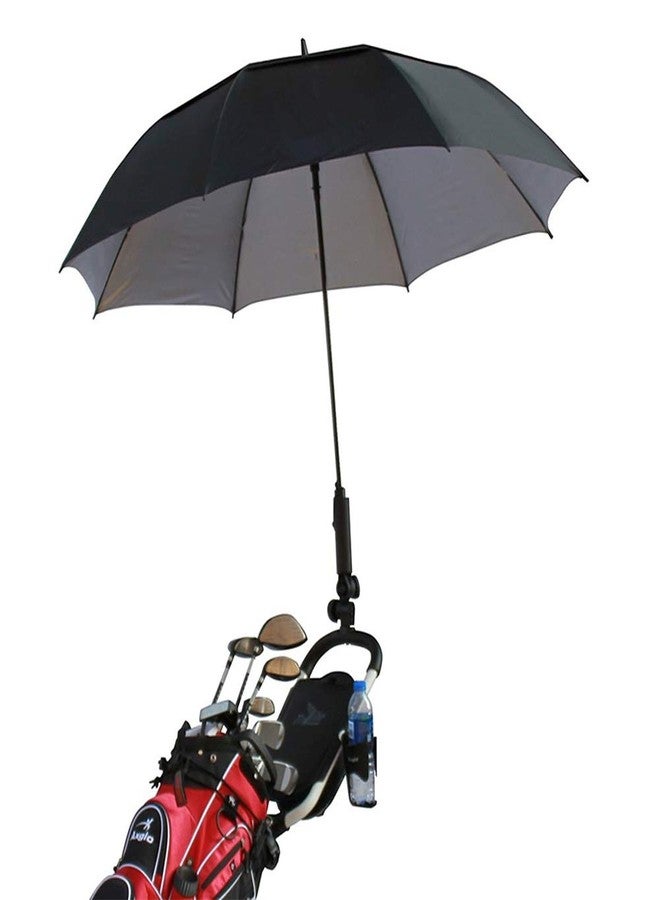 KASCLINO Adjustable Golf Cart Umbrella Holder, Black, Plastic, For Stroller, Wheelchair, Bike, Fishing Chair, Beach Chair - Image 4