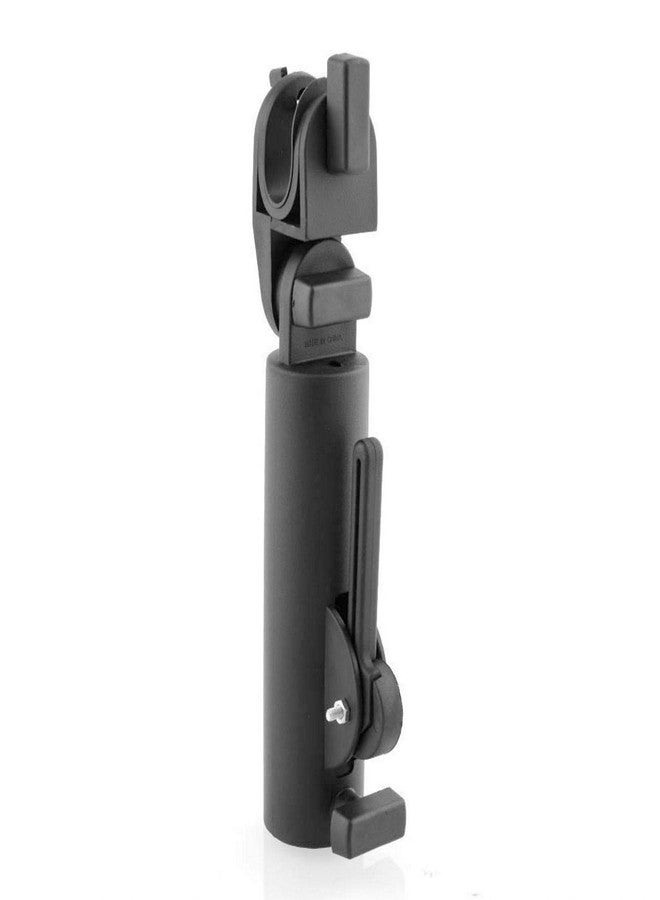 KASCLINO Adjustable Golf Cart Umbrella Holder, Black, Plastic, For Stroller, Wheelchair, Bike, Fishing Chair, Beach Chair - Image 1