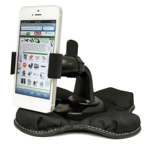 ChargerCity Nonslip Beanbag Friction Mount for Garmin Nuvi Tomtom Start XL XXL ONE VIA Magellan Roadmate Maestro 3.5" 4.3" & 5" GPS - Image 3