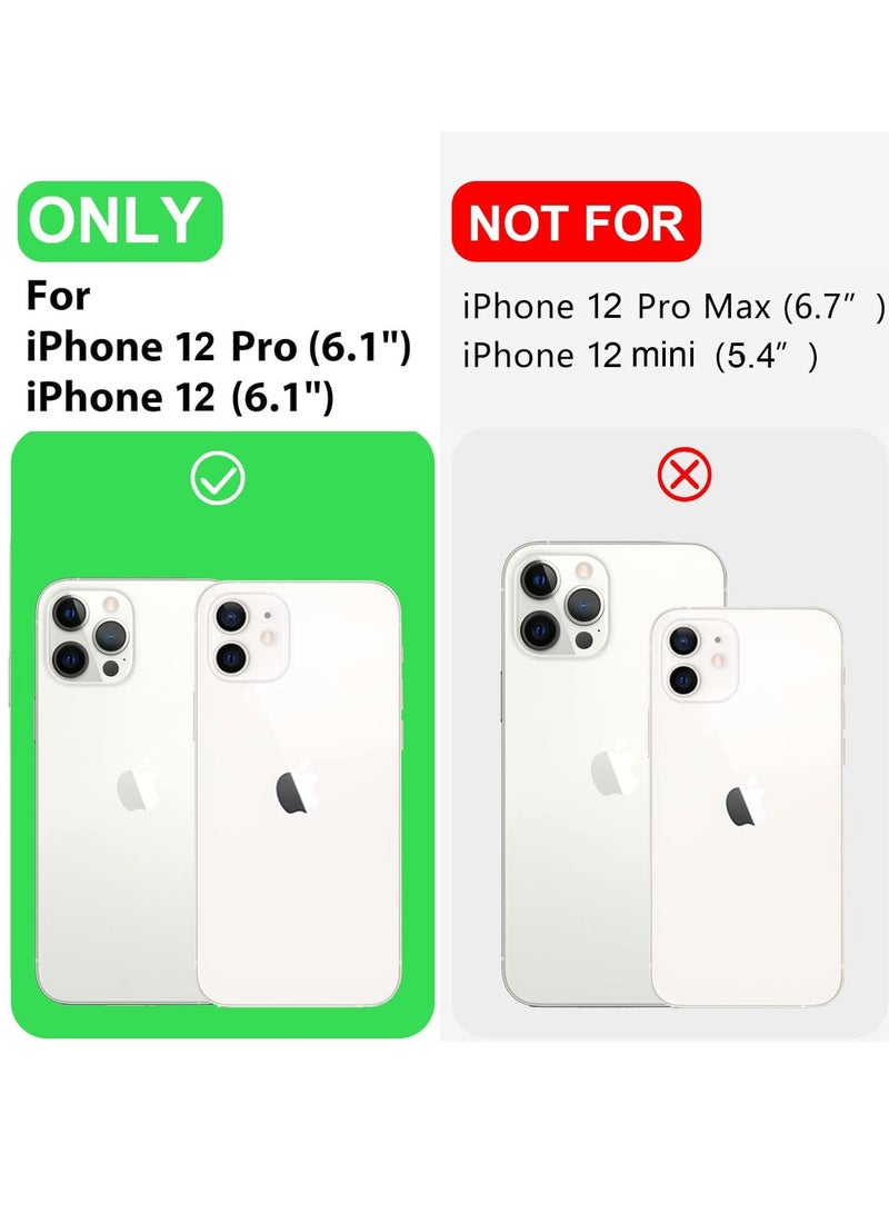 BORTONY iPhone 12 Pro Case Liquid Silicone Anti Scratch Anti Fingerprint Soft Silky Touch Shockproof Protective Cover - Image 2